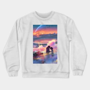 Your Name Poster - kimi no na wa Anime Poster Crewneck Sweatshirt